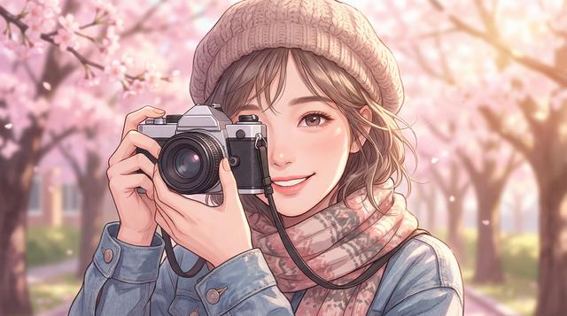 幼女漫画传媒：春日校园樱花季拍摄教程