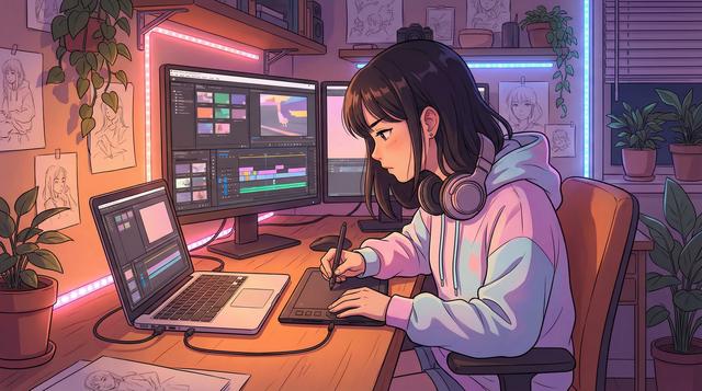 幼女漫画传媒剪辑室：AI辅助视频后期教程