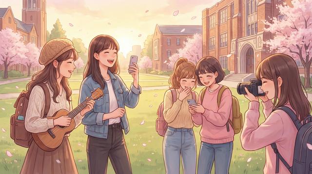 幼女漫画草坪音乐会：校园民谣传媒记录
